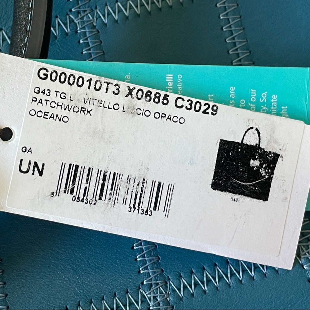 GABS G43 BORSA LEATHER PATCHWORK CONVERTIBLE CROS… - image 15